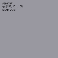 #99979F - Star Dust Color Image